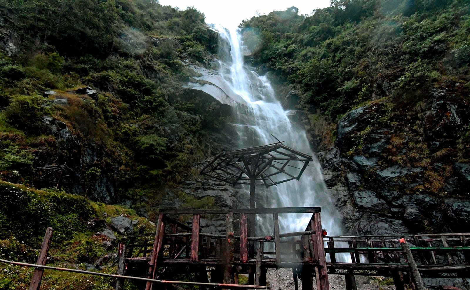 Bhewma Falls, also known as Amitabh Bachchan Falls